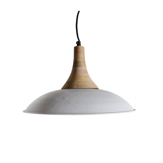 Beck Ceiling Lamp in White/Natural Colour