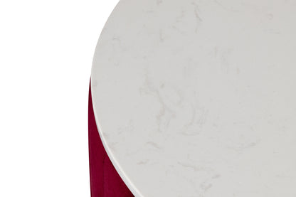 Aparador Velvet-marmol Granate-dorado 120x48x85 Cm - Aparadores y vitrinas - Granada Maison