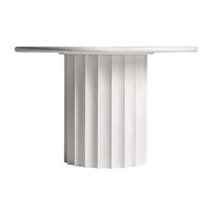 Mesa Comedor Mulcey en Color Blanco