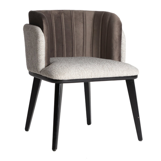 Labege Chair in Grey/Black Colour