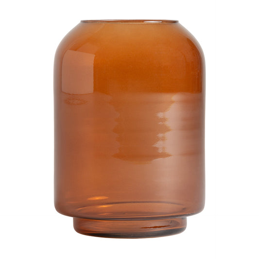 Covasna Vase in Amber Colour