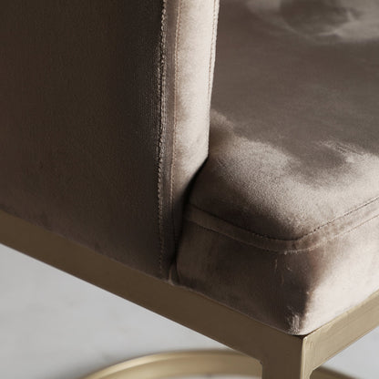 Bibona Chair in Taupe Colour