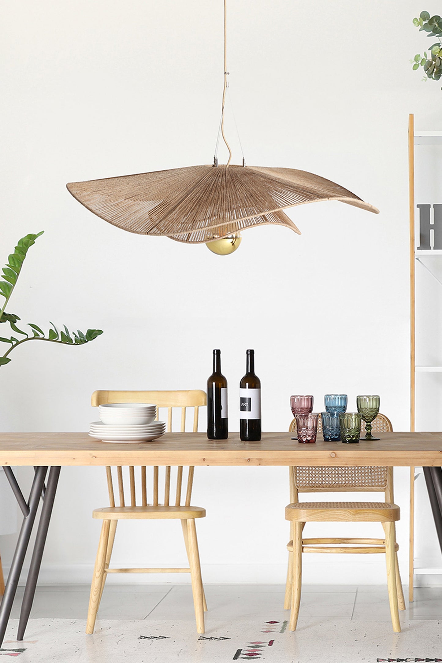 Khed Ceiling Lamp in Natural Colour