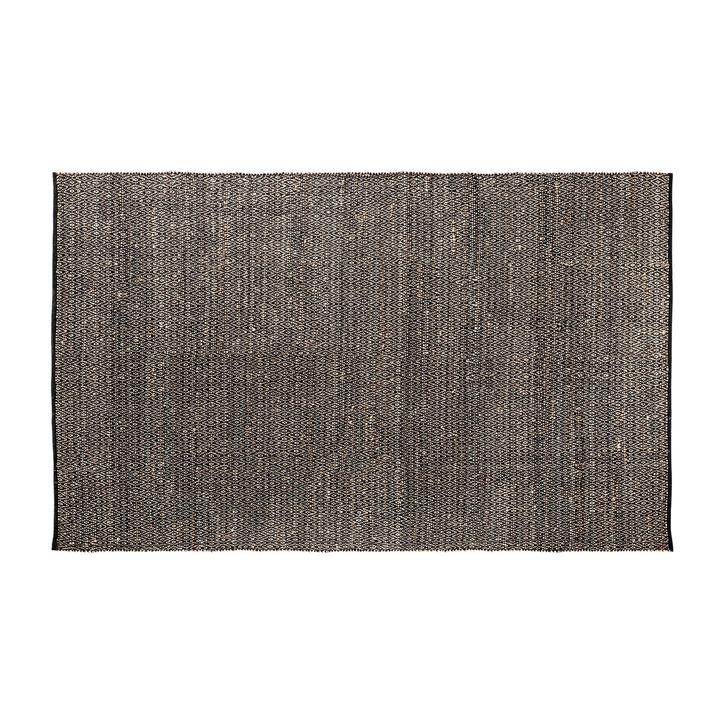 Elara Carpet in Black/Natural Colour