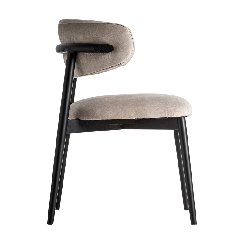 Zell Chair in Black Colour