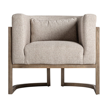 Leiwen Armchair in Natural Colour