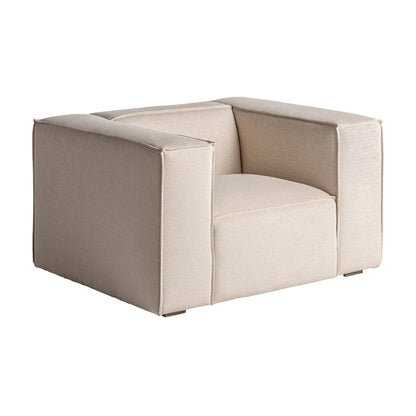 Krakau Armchair in Off White Colour