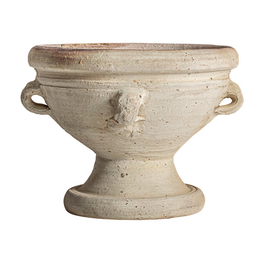 Kansara Amphora Vase in Cream Colour