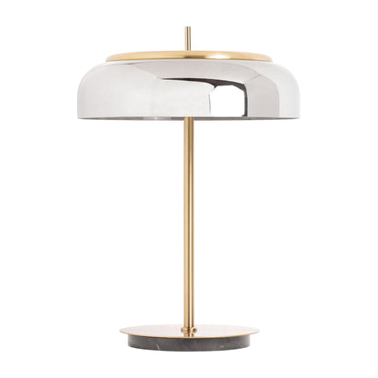 Malih Table Lamp in Grey/Gold Colour