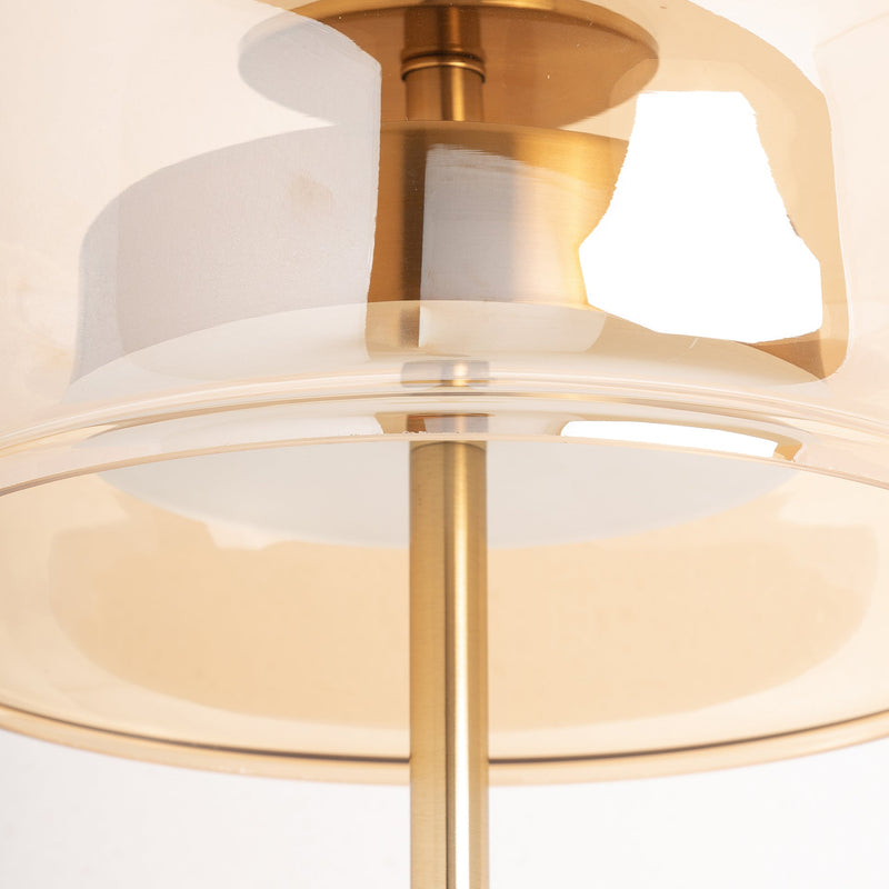 Leslia Floor Lamp in Gold Colour