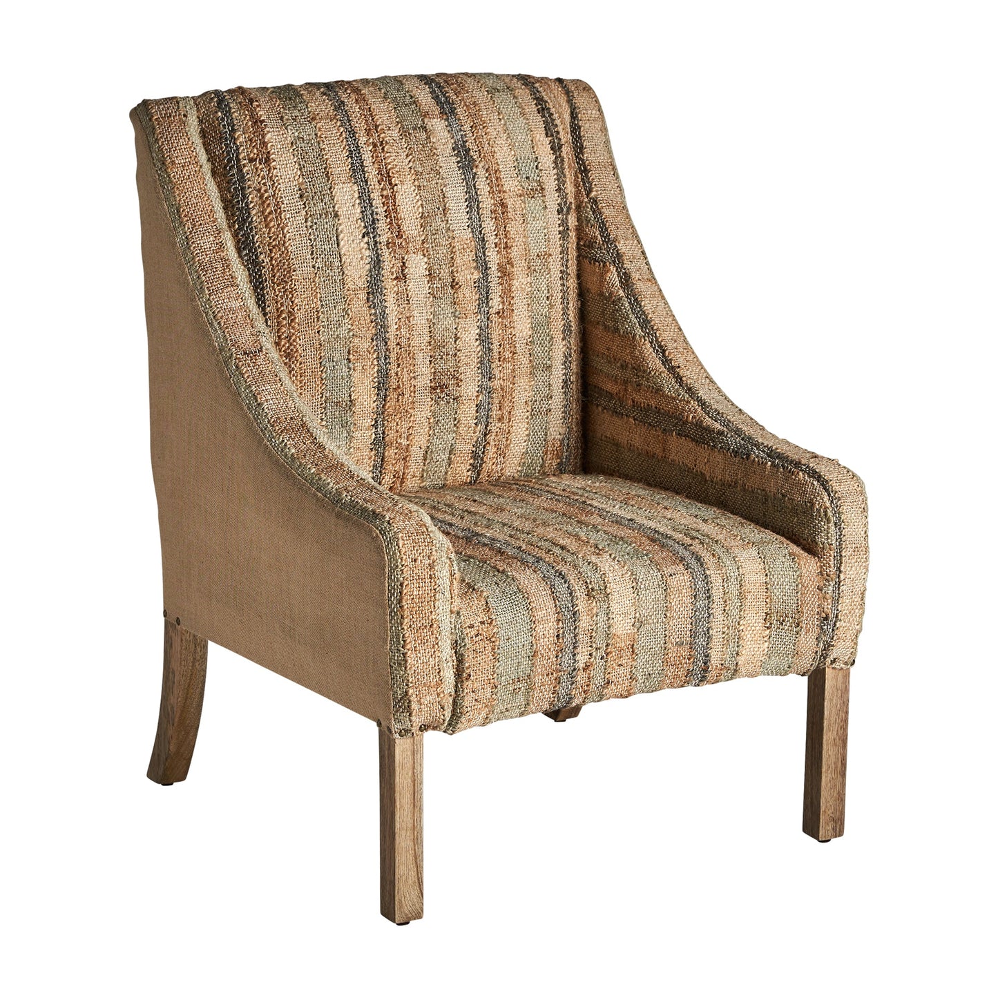 Nairn Armchair in Brown/Beige Colour