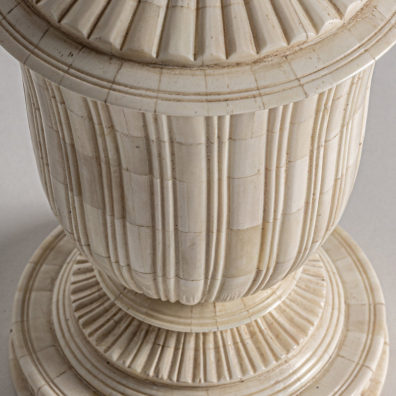 Jarek Vase in Ivory Color Colour