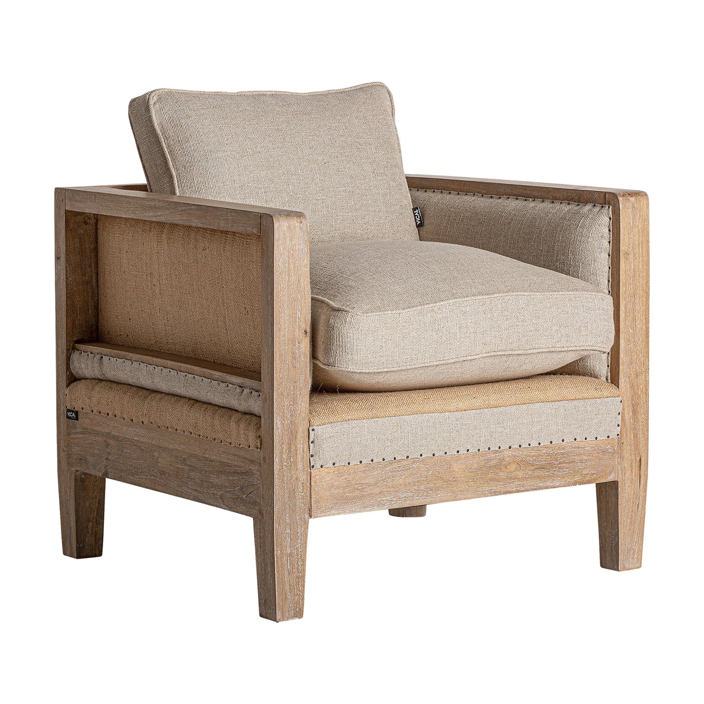 Grube Armchair in Natural Colour