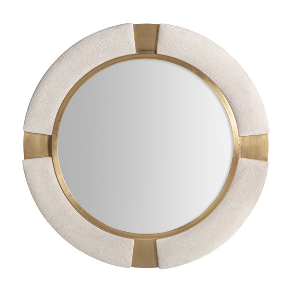 Espejo Laggan en Color Blanco/Oro - Espejos - Granada Maison