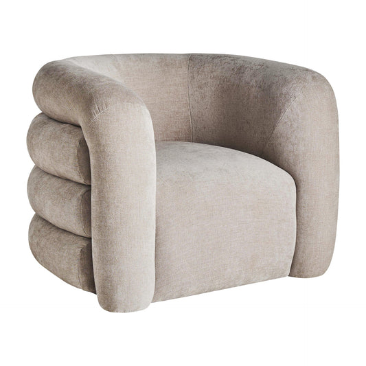 Lonset Armchair in Beige Colour