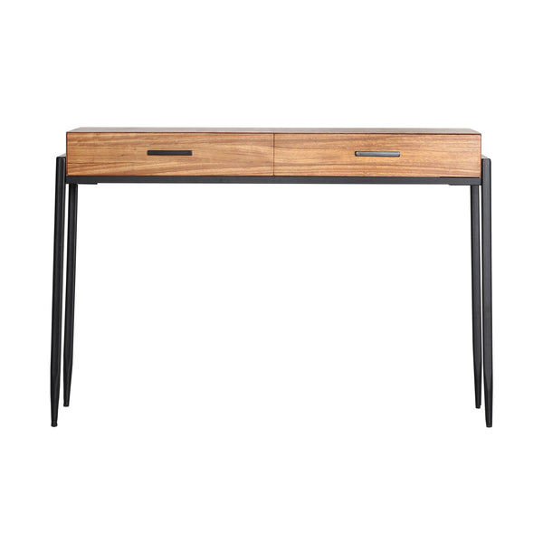 Lauris Console Table in Black/Natural Colour