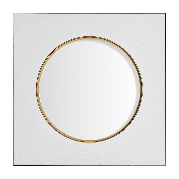 Espejo Avery en Color Blanco/Oro - Espejos - Granada Maison