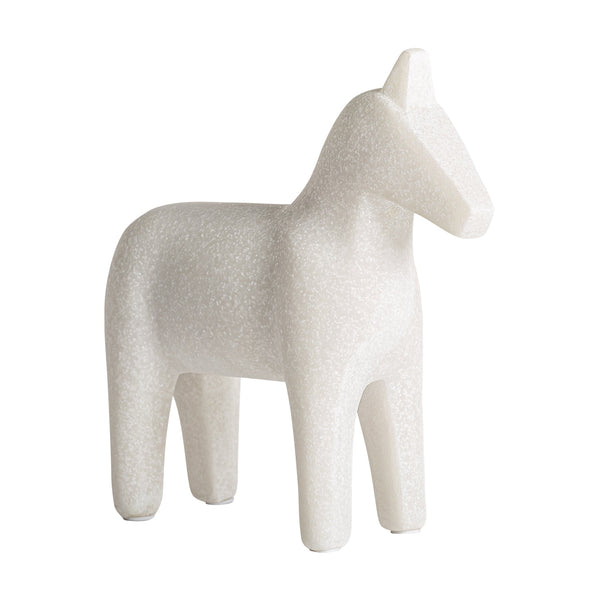 Figura Decorativa Thor en Color Blanco