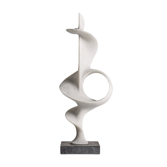 Tirso Decorative Figure in White Colour