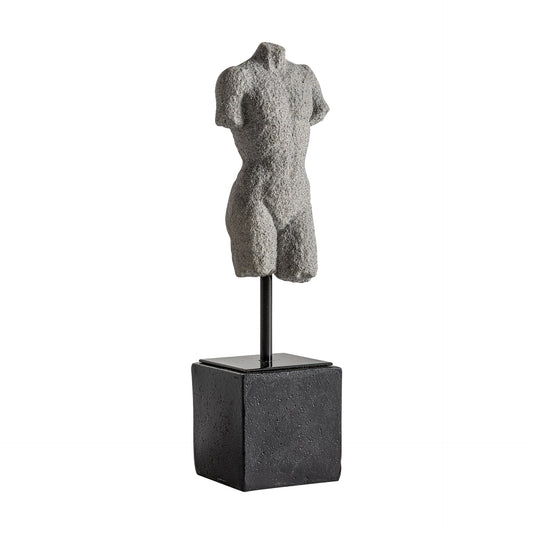 Thirso Decorative Figure in Grey Colour