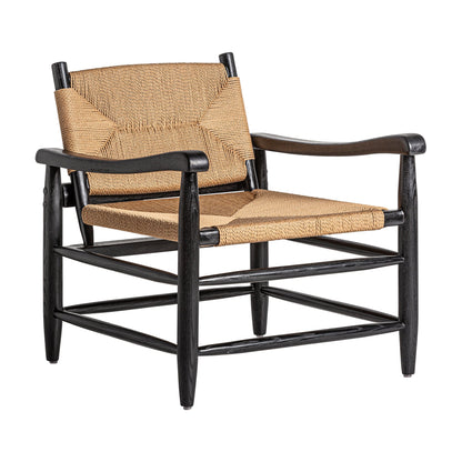 Dalvik Armchair in Black/Natural Colour