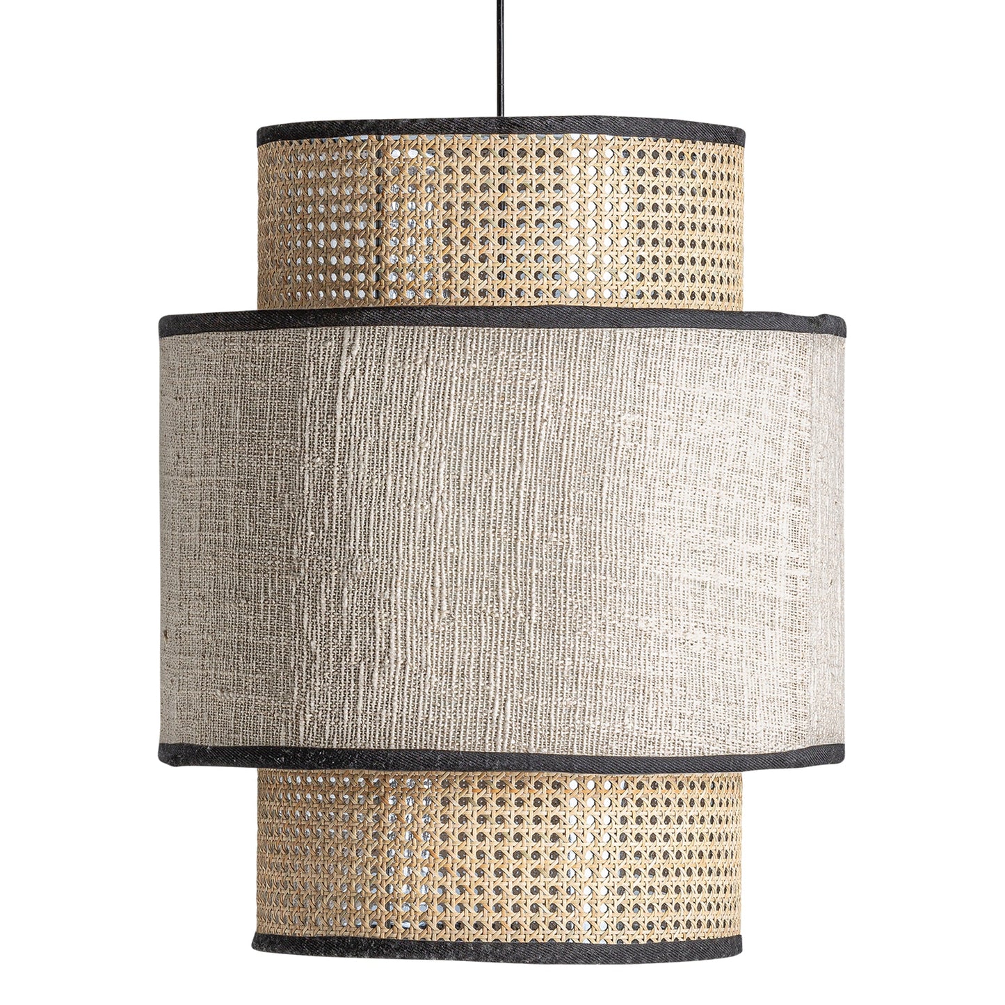 Glesse Ceiling Lamp in Natural/White Colour