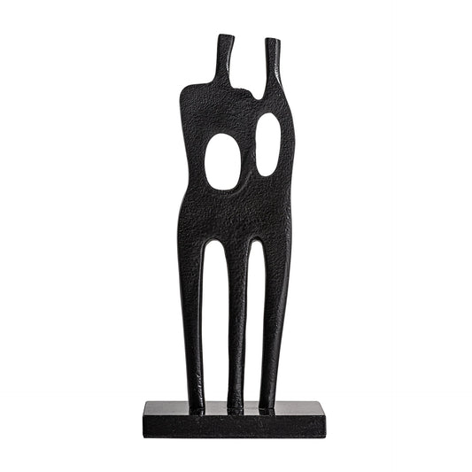 Davet Decorative Figure in Black Colour