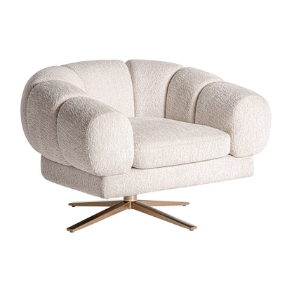 Elise Armchair in Off White Colour