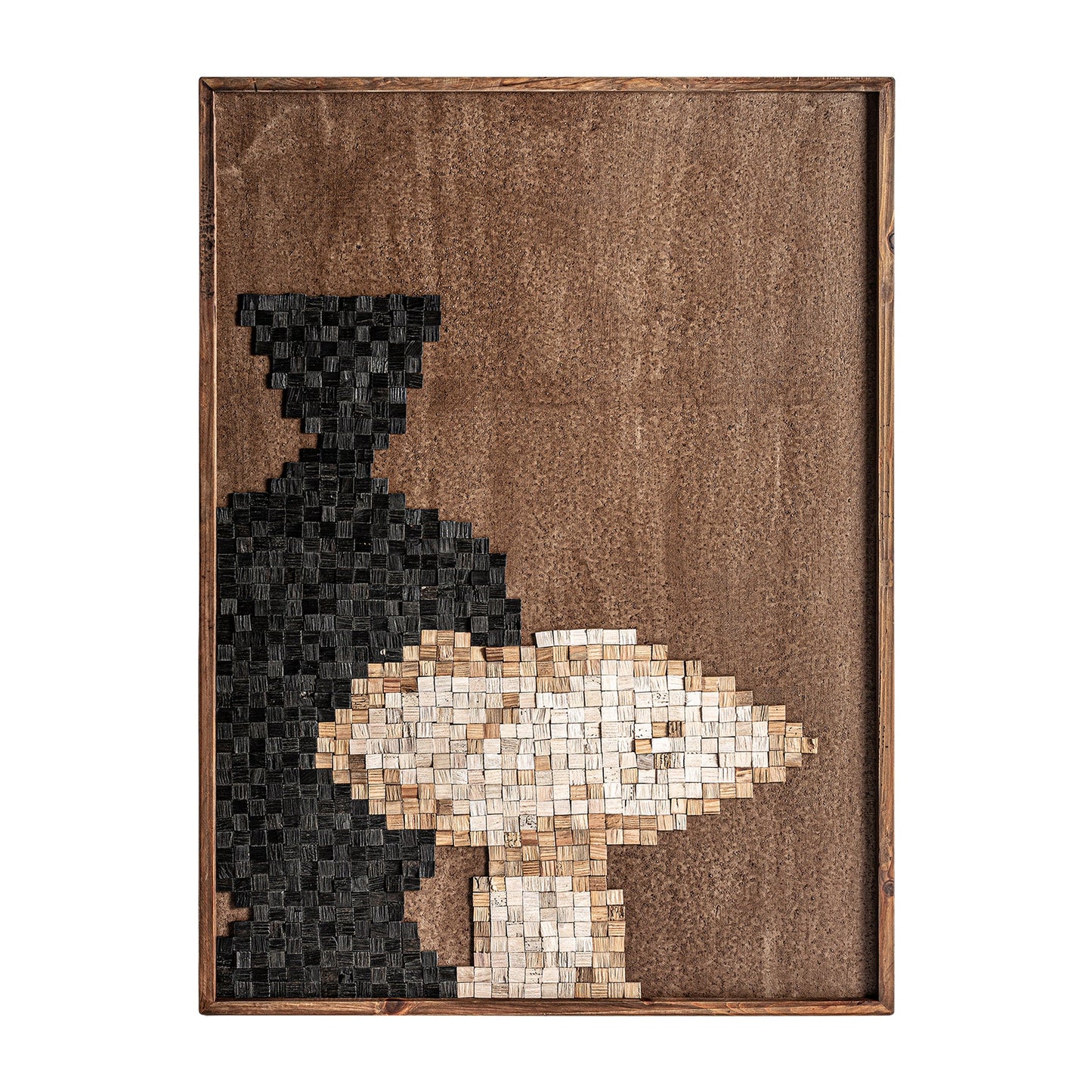 Barle Wall Art in Brown Colour