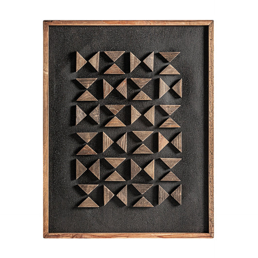 Lejuel Wall Art in Brown Colour