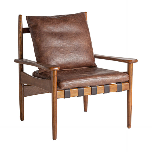 Shores Armchair in Brown Colour