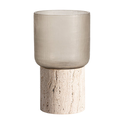 Jasha Candle Holder in Cream Colour