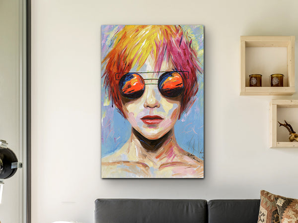 Acrilico Janis 80X120 - Pinturas - Granada Maison