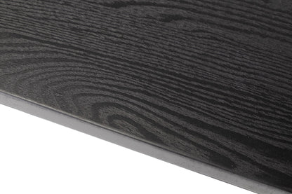 Mesa Comedor Mdf Metal Negra Dorada 180x90x75 Cm - Mesas de Comedor - Granada Maison