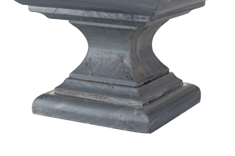 Lámpara De Sobremesa Madera Gris Oscuro 50x50x79cm - Lámparas Sobremesa - Granada Maison