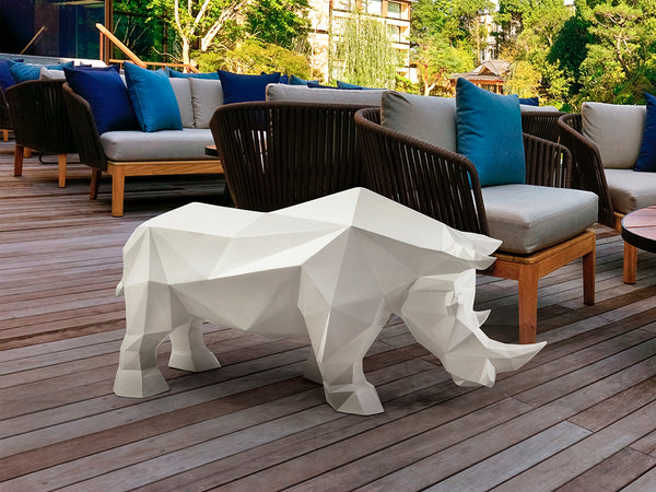 Future Rhino Fig Rinoceronte Blanco - Figuras Decorativas - Granada Maison