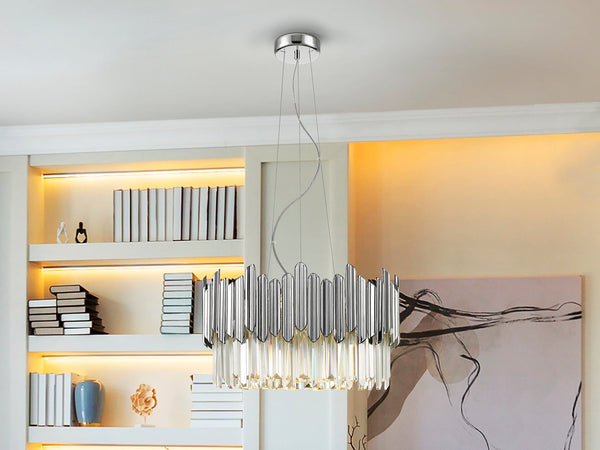 Tiara Lampara 6L Cromo - Lámparas de Techo - Granada Maison