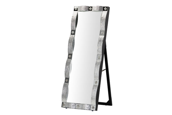 Espejo De Suelo Plateado Glam 60X12,7X160 Cm