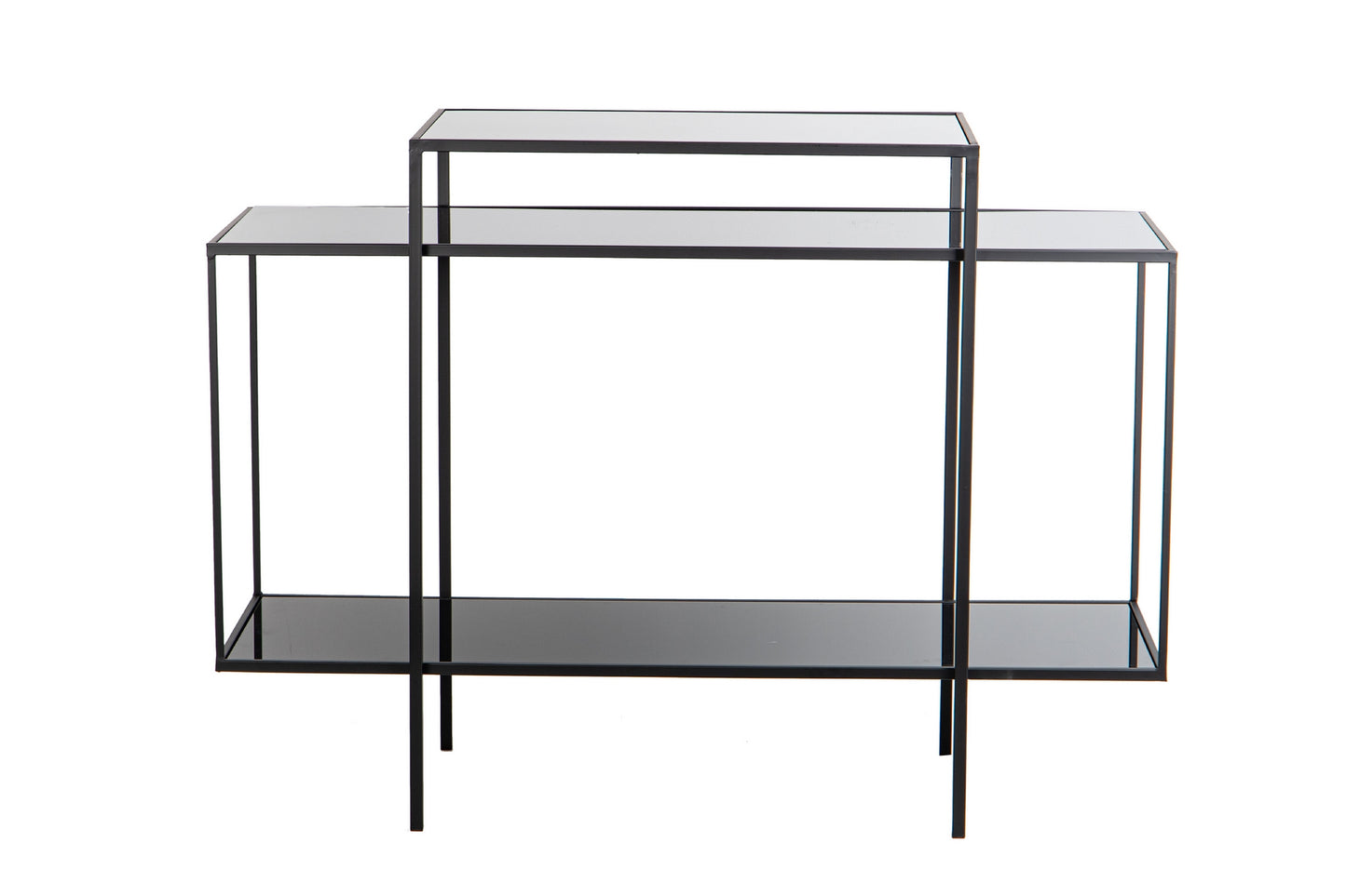 Consola Metal Cristal Kulusuk 120x40x88 Cm - Consolas y Recibidores - Granada Maison