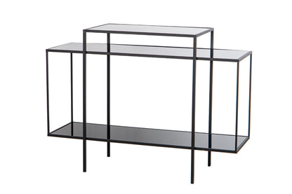 Consola Metal Cristal Kulusuk 120x40x88 Cm - Consolas y Recibidores - Granada Maison