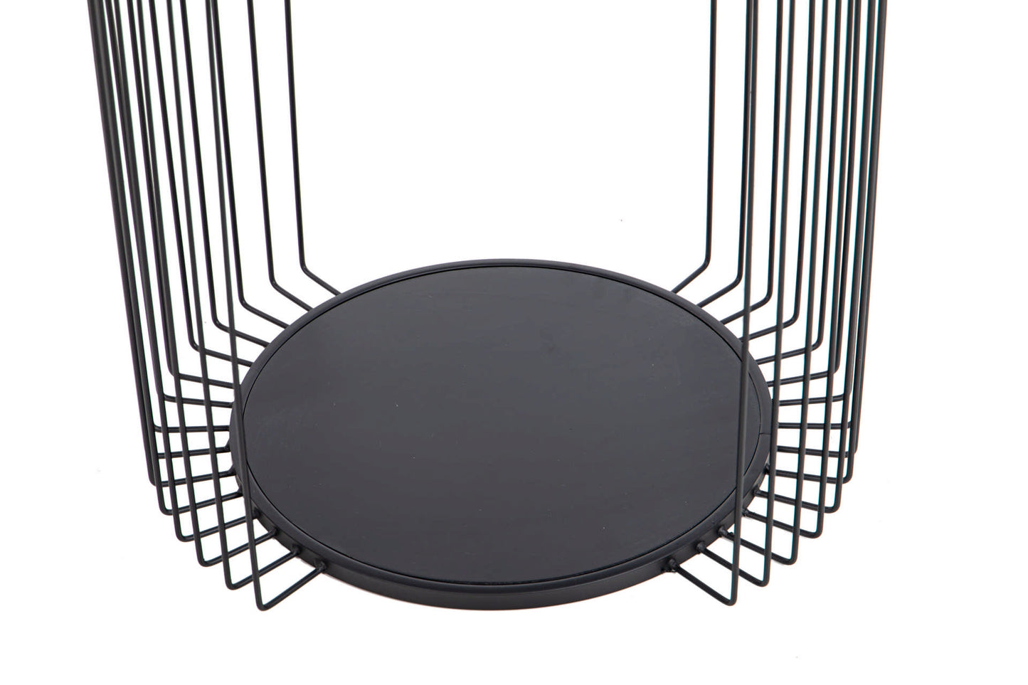 Koulova Metal Glass Table 50X50X48 Cm