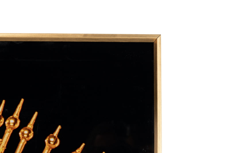 Cuadro Cristal Foil Mujer Con Marco 100x3.6x150 Cm - Pinturas - Granada Maison
