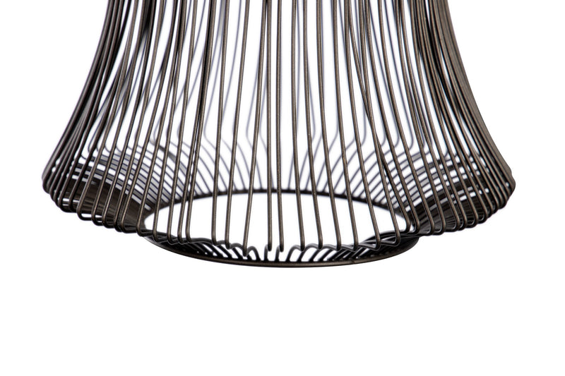 Lámpara Techo Metal Negro 25x25x69 Cm - Lámparas de techo - Granada Maison
