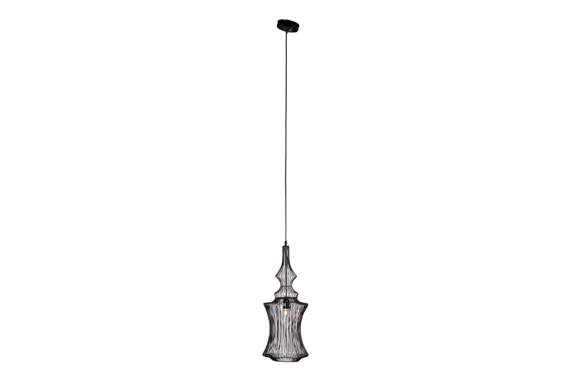 Lámpara Techo Metal Negro 25x25x69 Cm - Lámparas de techo - Granada Maison