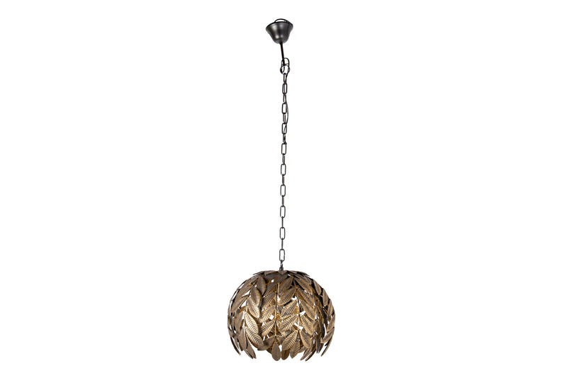 Lámpara Techo Metal Dorado Envejecido 45x45x41 Cm - Lámparas de techo - Granada Maison