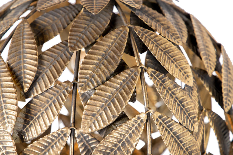 Lámpara Techo Metal Dorado Envejecido 45x45x41 Cm - Lámparas de techo - Granada Maison