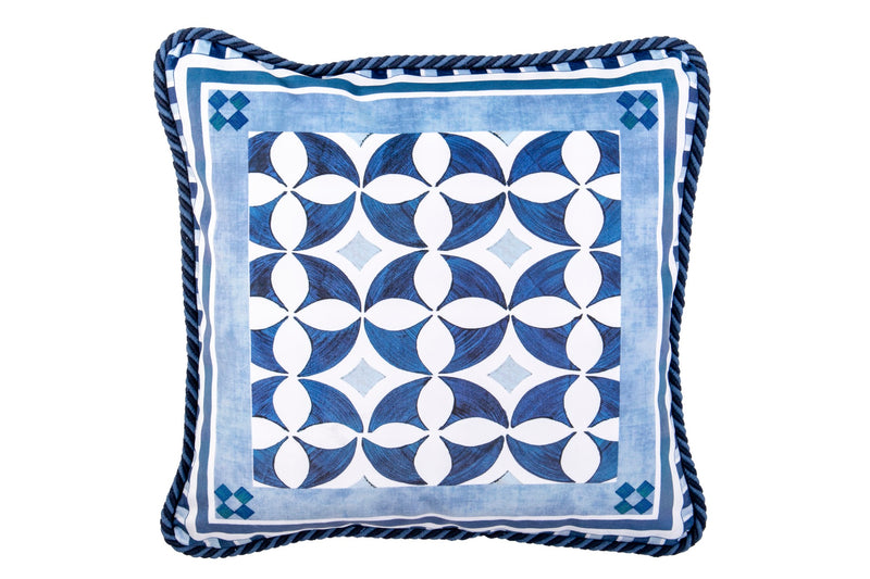 Cojin Geometrico Velvet 45x13x45 Cm - Cojines - Granada Maison