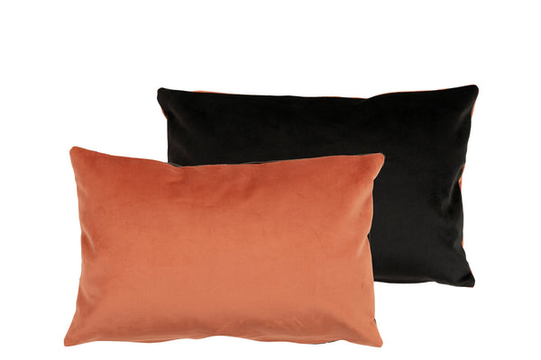 Cojin Velvet Caldera Negro 45X13X30 Cm