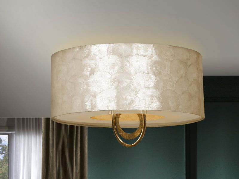 Plafón Eden Oro Ø55 4L - Plafones de Techo - Granada Maison