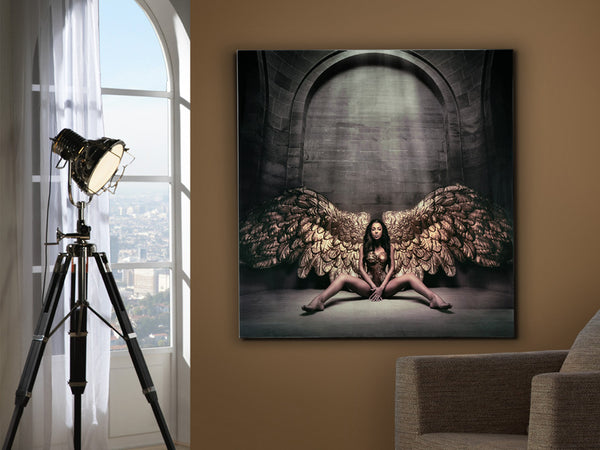 Foto Angel Caido 100X100 - Láminas y Fotografías - Granada Maison